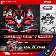 Cover Set Winner X V3 Convert Set I HRC LIMITED I ORIGINAL HONDA VIETNAM For HONDA RS-X 150