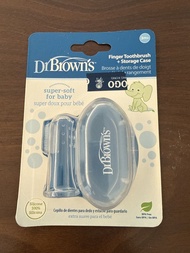 Dr. Brown's 矽膠指套牙刷连收納盒