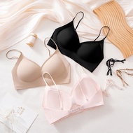 216 Flash Diamond Shoulder Strap Seamless Beautiful Back Series Underwear Women Small Breasts Gather