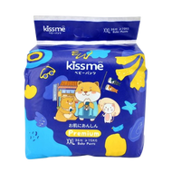 [จัดส่งฟรี] 6 แพ็ค Kissme Baby Diaper Japan Technology ผ้าอ้อมเด็กคิสมี ผ้าอ้อมเด็ก แบบเทป แบบกางเกง