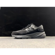 New Balance NB 990 v6 Comfortable versatile wear-resistant Synthetic leather running shoes black U99