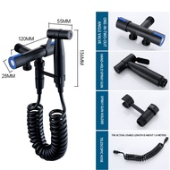 Handheld bidet sprayer set for toilet Stainless Steel Hand Bidet faucet for Bathroom hand sprayer sh