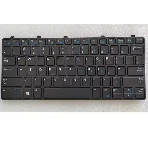 S For Dell Latitude 3180 3190 3380 US Notebook Keyboard 036G3P 36G3P