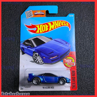 Hot Wheel Acura NSX 1990 Blue 2016 JDM Collection Series 90 Acura NSX Diecast Car HW Then and Now Se