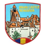 羅馬尼亞 布蘭城堡 皮包 手機 刺繡貼布 電繡貼 背膠補丁 外套