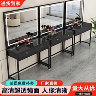 Dress Table Modern Simple Bedroom LED Light Strip Dressing Table Photo Studio Wedding Shop Makeup Ar