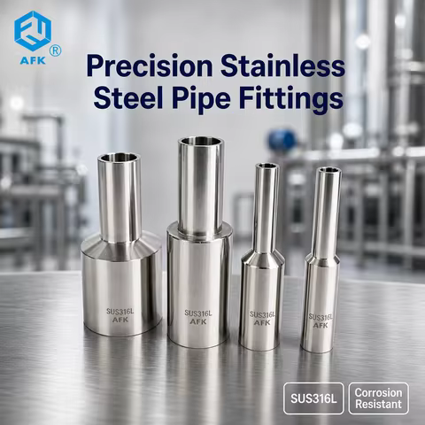 316L Stainless Steel Tube Butt Weld Reducing Union 3/8 Inch Weld X 1/4 Inch Weld for Plumbing And HV