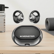 Monster AC600 Bluetooth 5.3 Ear Hook Earphones: High-Def Call, Noise-Reducing, Extended Endurance