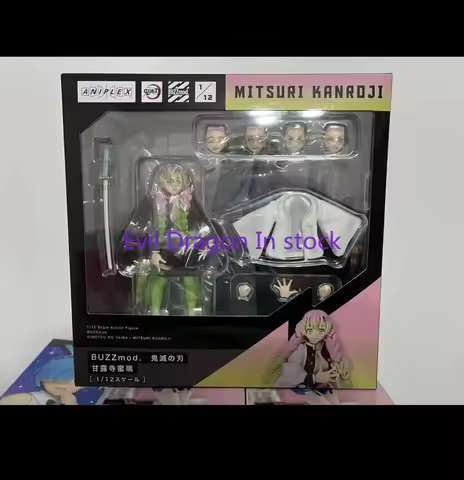 100% Original Aniplex BuzzMod Mitsuri Kanroji in Stock 1/12 Anime Action Collection Figures Model To