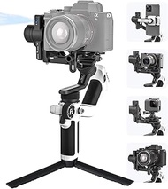 FeiyuTech SCORP Mini 2 White [Official] All-in-One 3-Axis Handheld Gimbal Stabilizer for Sony A7III 