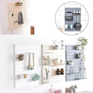 Pegboard Wall Mounted Shelf - Nailless Organizer Wall Shelf