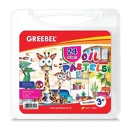 Greebel Kids Oil Pastel Crayons 24 Colors Colored/s