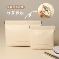 Data Cable Storage Bag Automatic Closing Portable Mini Bag Red Envelope Shop 88vip Small Product