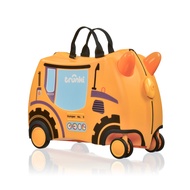 TRUNKI Trunki Glide Ride-on Luggage - Doug the Digger
