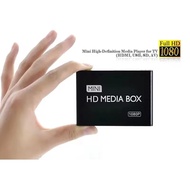 Mini Media Player 1080P Mini HDD Media Box TV box Video Multimedia Player Full HD With SD MMC Card R