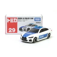 Japan TOMY Car No.29 Asian Version BMW i4 Police TOMICA TAKARATOMY Toy Small