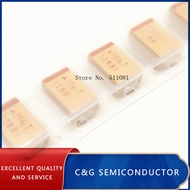 【New arrival】 10PCS 100UF A/B/C/D Size SMD Tantalum 6.3V 10V 16V 25V 35V 50V 1UF 2.2UF 4.7UF 10UF 22