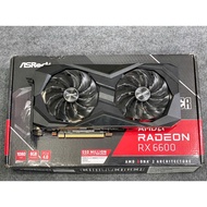 VGA Video Card RX 6700XT 6600XT Asrock Challenger 12GB Full Box