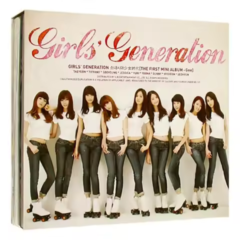 Girls' Generation "Gee" The First Mini Album CD - Iconic K-Pop Hits, Collectible Music Record for Fa