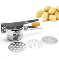 Long Potato Stainless Potato Ricer Mold 3 In 1 Potato Crusher