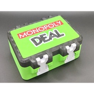 Monopoly Deal Card Case Monopoly deal Card Box Card holder DEAL card Monopoly Bid Card Case Monopoly
