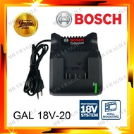 BOSCH GENUINE 18V CHARGER & BATTERY GAL 18V-20 CHARGER GBA 18V BATTERY 2.0AH FOR GSB / GSR 180 18V