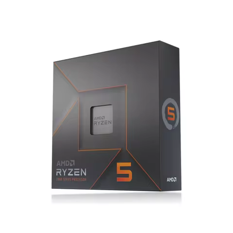 AMD RYZEN 5 7600X Brand New CPU Gaming Processor AMD R5 7600X 6-Core 12-Thread 5nm 38M Socket AM5 Wi