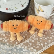 GANTUNGAN Charmie | Jellycat Hot Dog Bag Charm Hanger Bag Sausage Keychain Pastry Bread Bakery Gemoy