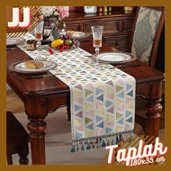 TABLE RUNNER PREMIUM EMBOSSED NORDIC STYLE TABLE CLOTH 180X35 CM