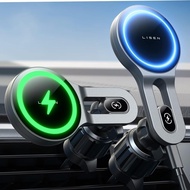 LISEN 15W MagSafe Car Mount Charger, [Stable & Fast Charging] Magnetic Wireless Car Charger, Car Pho