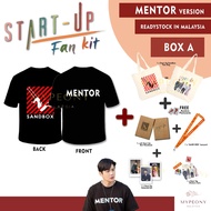 KDRAMA [ START UP SANDBOX FANKIT ] Mentor Tshirt Lanyard Tote bag Notebook Samsan Tech stickers pola