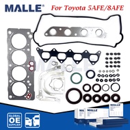 Engine Overhaul Gasket Kit For Toyota Corolla Carina Soluna 1.5L 16V 5AFE 8AFE Auto Car Accessories 