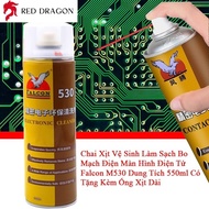 Reddragon Chai Xịt Vệ Sinh Làm Sạch Bo Mạch Điện Màn Hình Điện Tử Falcon M530 Dung Tích 550ml Có Tặn