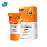 [สินค้าขายดี] โปรโมชั่นลด 50% จัดส่งฟรี Minus-Sun ไมนัส-ซัน บรอด สเปกตรัม เอสพีเอฟ50+ พีเอ+++(ไอโวรี่) Cash on delivery เก็บเงินปลายทาง COD