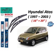 Bosch Advantage Wiper Blade For Hyundai Atos Year 1997 - 2003 ( 16" + 20" )
