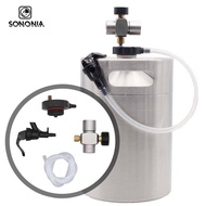 SONONIA Mini Keg Dispenser Kit with Beer Line and Picnic Tap Lightweight Home Brewing Beer Faucet fo