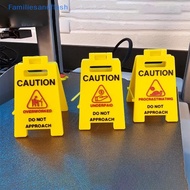 Familiesandflash> Caution Overstimulated Desk Sign 3D Printed Office Desk Caution Overworked Do Not 