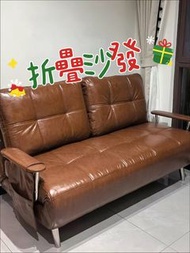 🍒🍒折疊沙發Folding sofa新款沙發床多功能 單人實木小戶型 陽台可折疊伸縮兩用  #折疊沙發#Folding sofa
