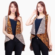 Bolero Atyn Tops 2in1 Short Blazer for Women Batik