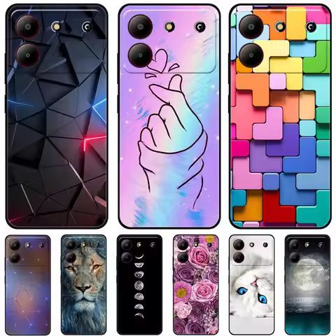 Phone Case For ZTE Blade A54 4G Cases Soft Silicone Cover For ZTE Blade A54 4G Fashion Case BladeA54