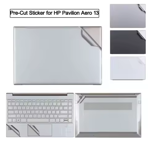 Pre-Cut Anti Fingerprint Laptop Vinyl Sticker Skin Cover for HP Pavilion Aero 13 13-be 13-bg X360 13