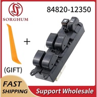SORGHUM 84820-12350 RHD Front Right Master Power Window Switch Button For Toyota Corolla AE110 1998 