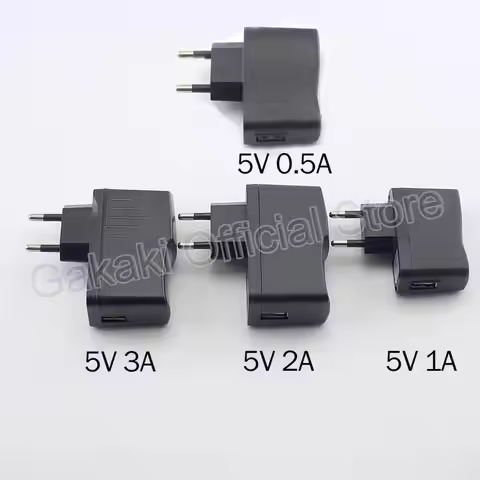5V 0.5A 1A 2A 3A Micro USB Charger AC to DC Charging Universal USB Power Adapter Supply 100V-240V Ou