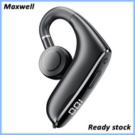 maxwell   W8 Bluetooth-compatible 5.1 Headset Bone Conduction Vibrator Speaker Hanging Ear Type True Stereo Wireless