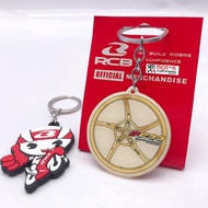 100% ORIGINAL RCB RB RACING BOY KEY CHAIN RCB SPORT RIM MONOSHOCK