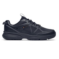 SHOES FOR CREWS MEN'S #62208 BELTRA ANTI-SLIP WATER RESISTANT BLACK KITCHEN CREW BLACK SHOES