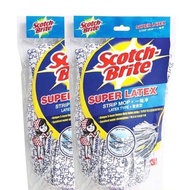 3M Scotch Brite Twin Pack Super Latex Strip Mop Refill