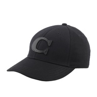 COACH Varsity C Logo 棉質棒球帽 M-L (黑色)