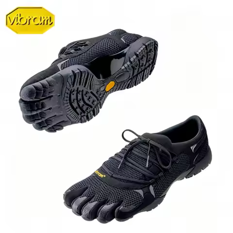 Brand Sale Vibram FiveFingers Non‑slip Walking Shoes Unisex Indoor Fitness Training Shoes Soft-sole 