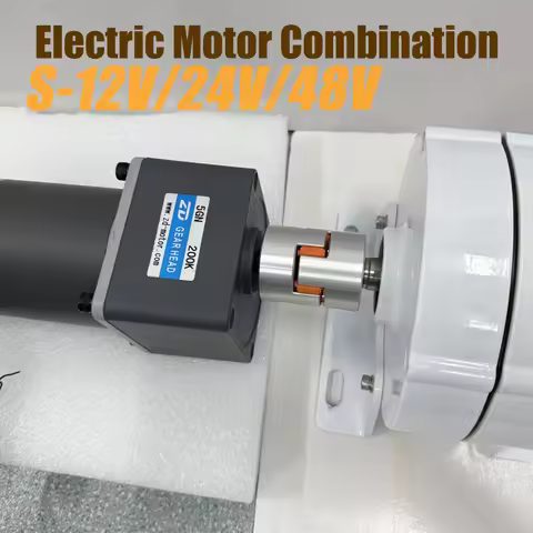 6KW 8KW 12V 24V Single Phase DC Electric Motor Output 3Phase AC Permanent Magnet Generator With Moto